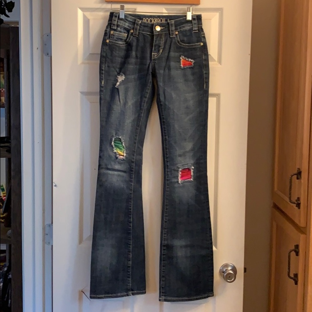 Rock n roll jeans 24x36